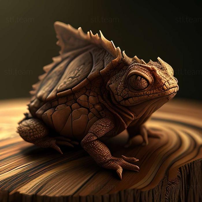 3D model Brookesia nasus (STL)